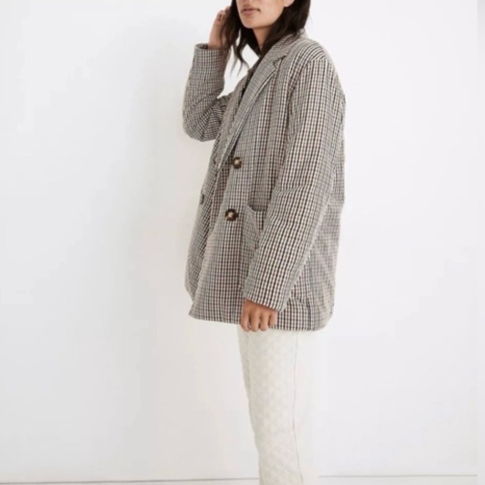 Madewell | Jacket | Madewell Padded Blazer Jacket - Picture 3 of 14